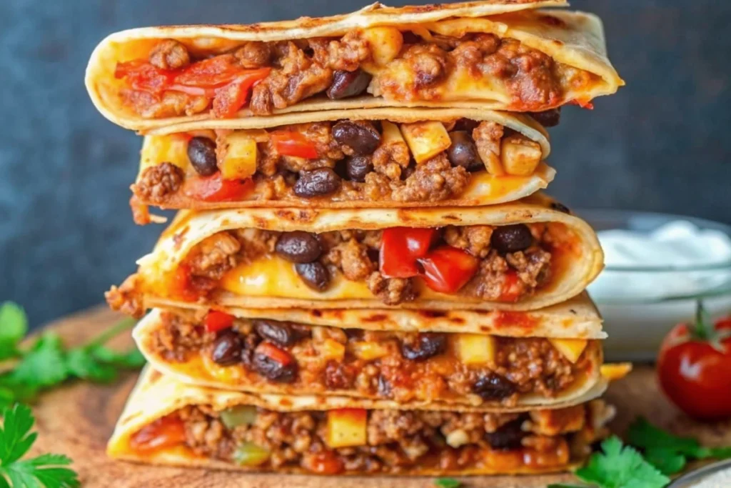Ground Turkey Quesadillas