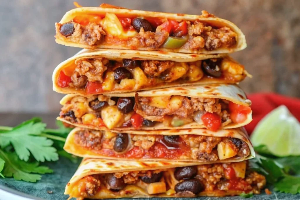 Ground Turkey Quesadillas
