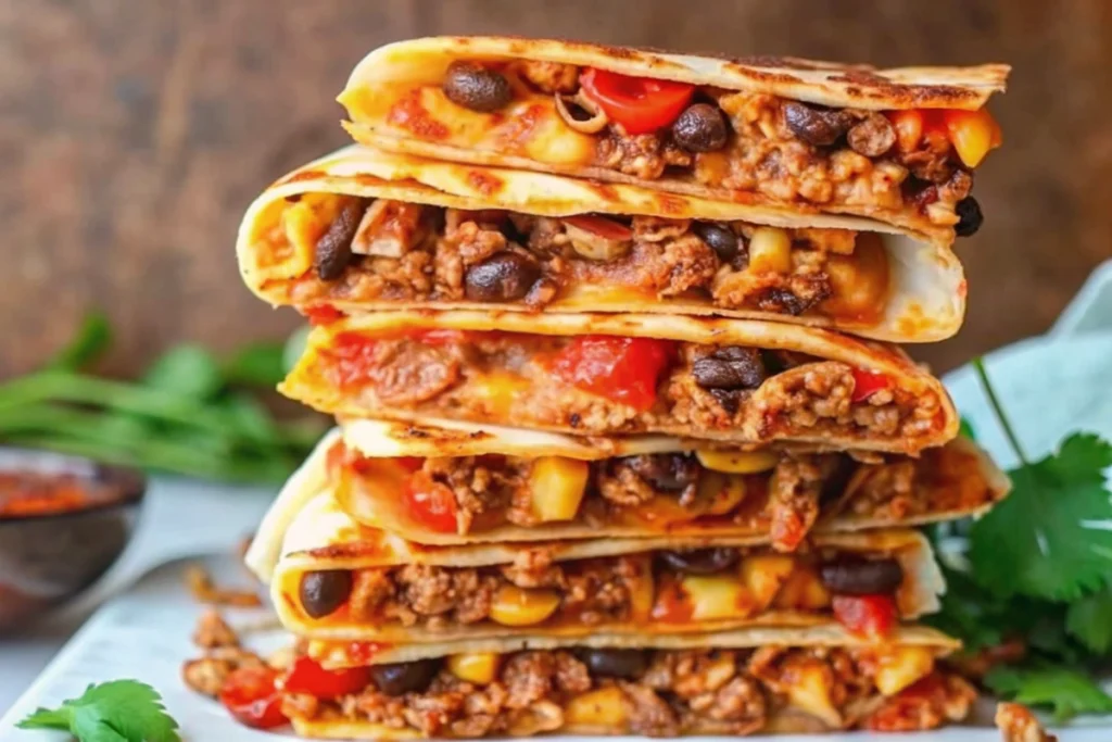 Ground Turkey Quesadillas