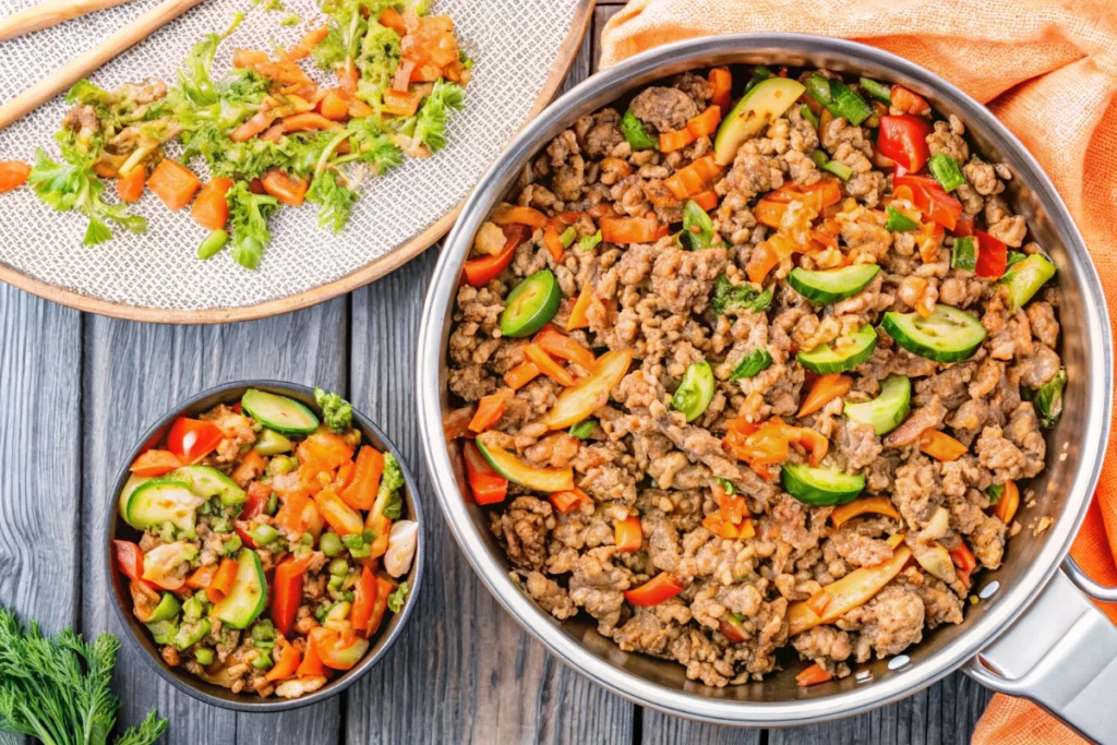 Ground Turkey Stir-Fry