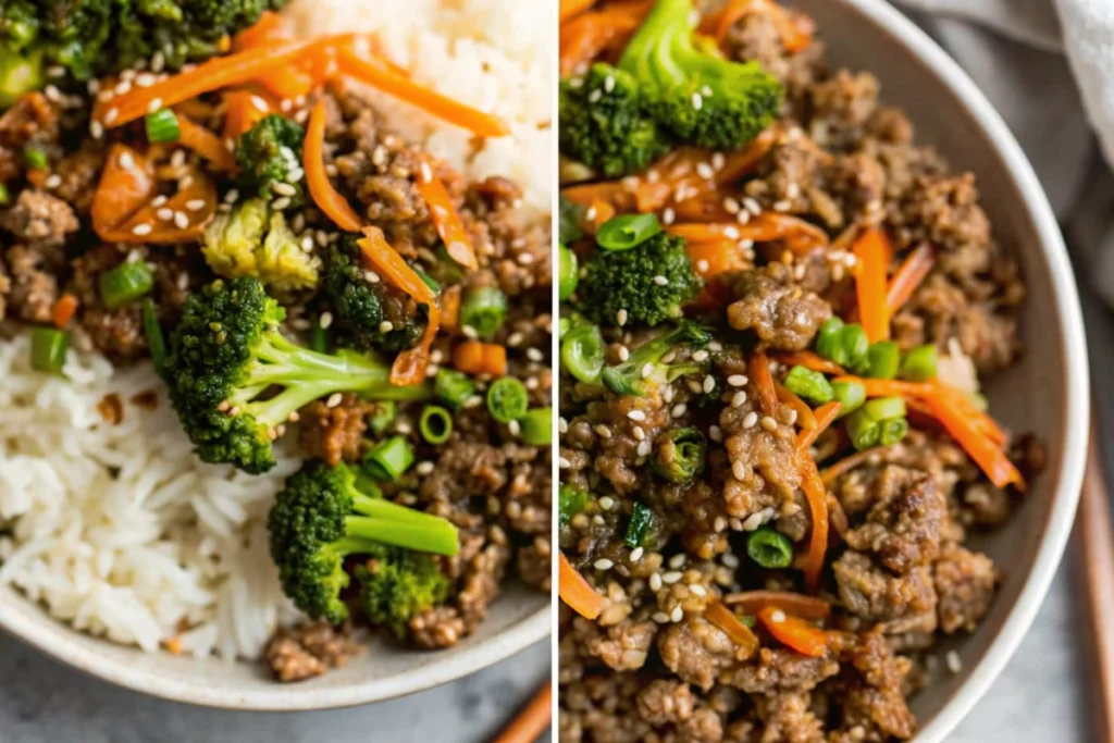 Ground Turkey Teriyaki