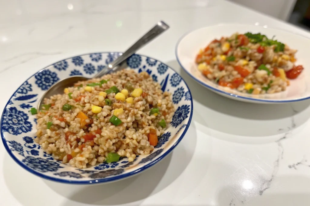 Ground Turkey and Rice Skillet