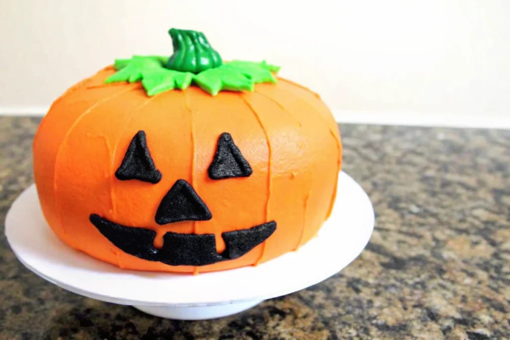 Halloween Pumpkin Cake
