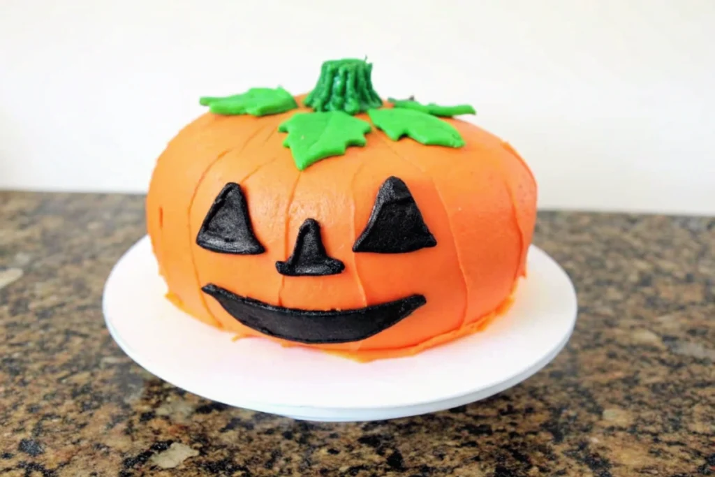 Halloween Pumpkin Cake