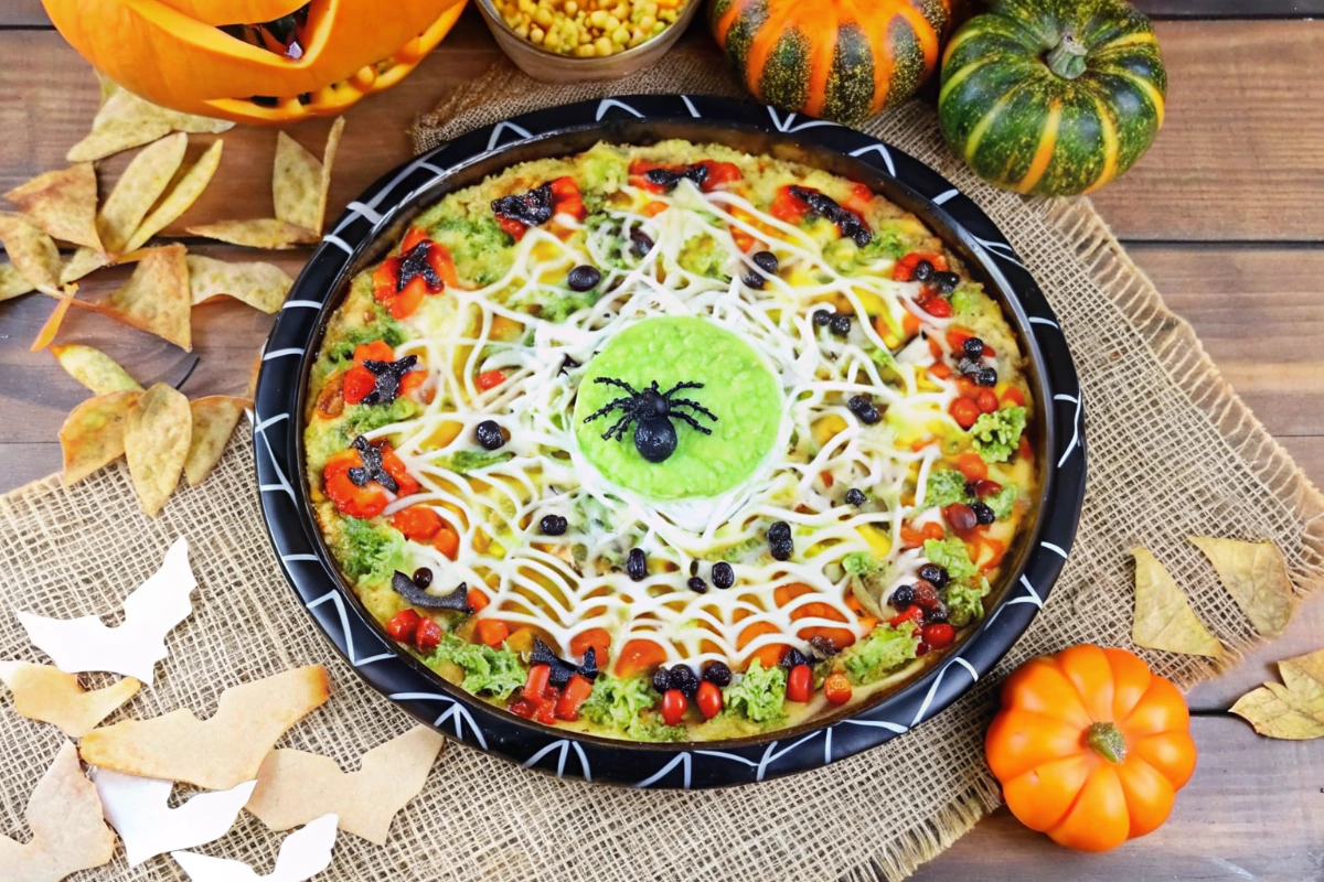 Halloween Taco Dip