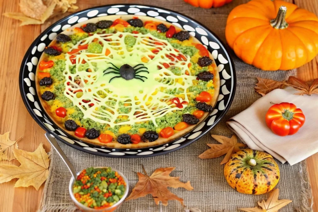 Halloween Taco Dip
