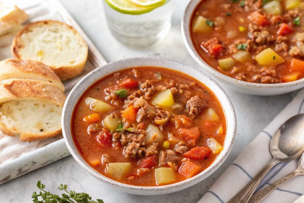 Hamburger Soup