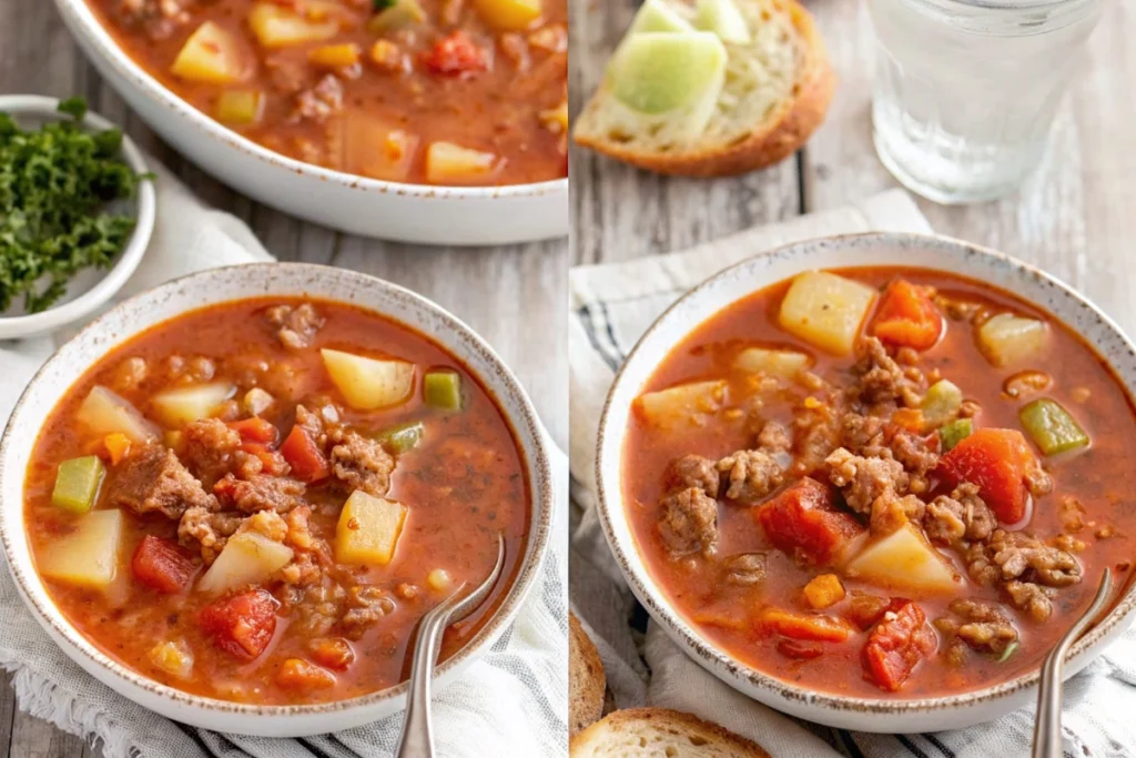 Hamburger Soup