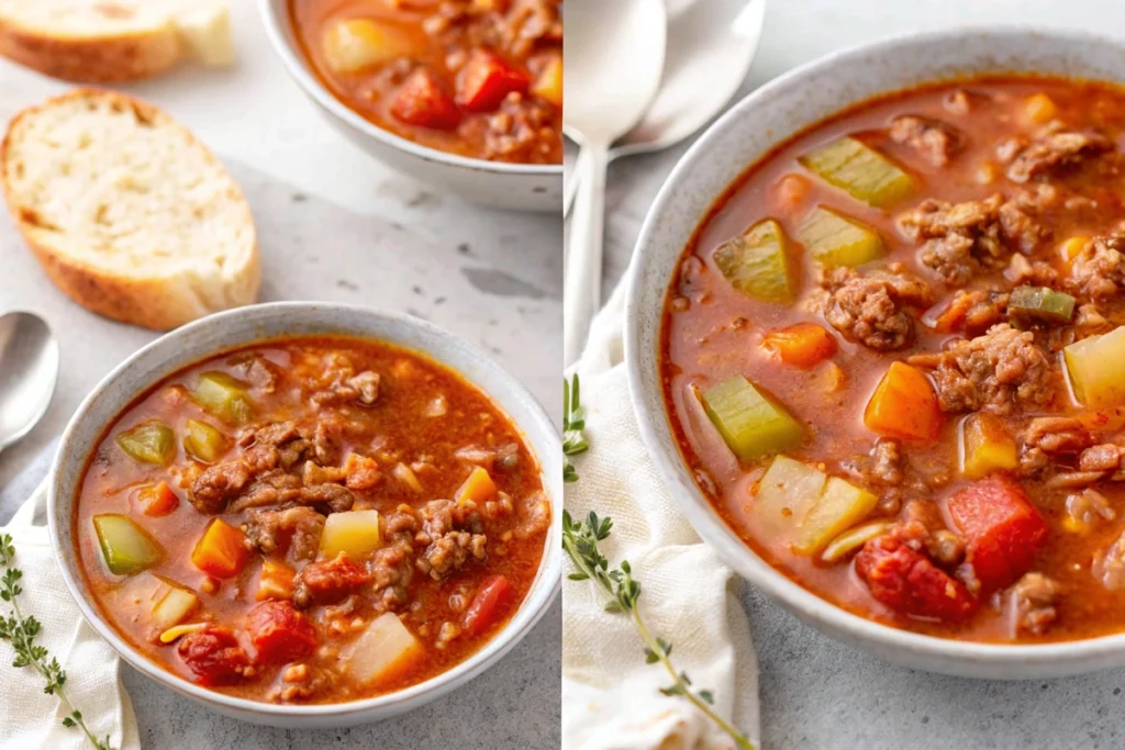 Hamburger Soup