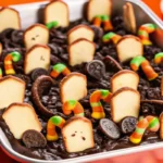 Haunted Graveyard Cake