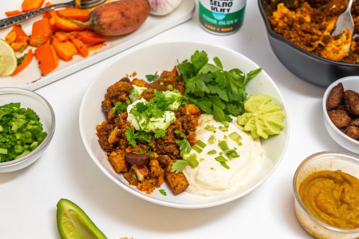 High-Protein Ground Beef Power Bowl