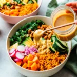 High-Protein Ground Turkey Peanut Bowls