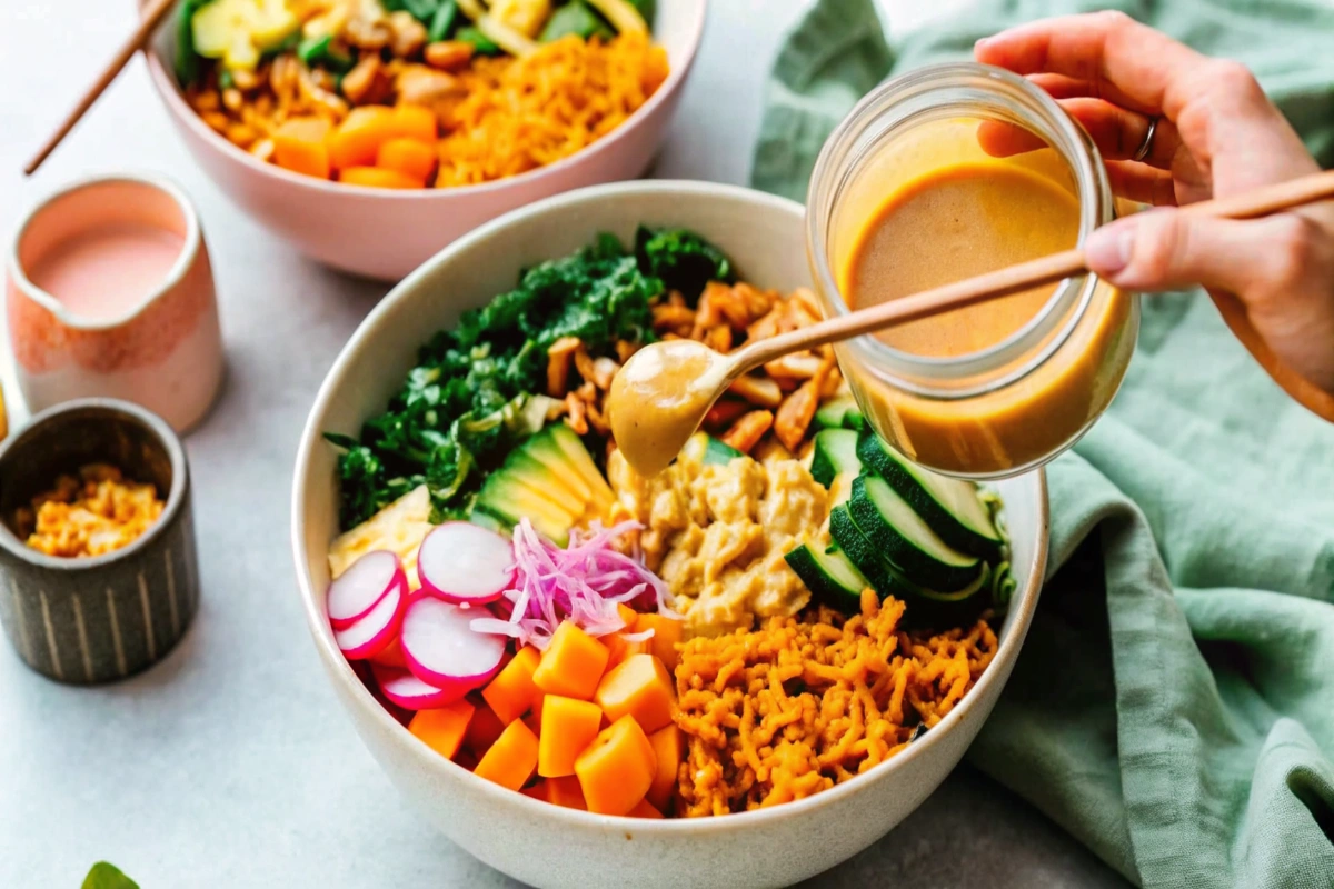 High-Protein Ground Turkey Peanut Bowls
