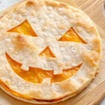 Jack-O'-Lantern Cheese Quesadillas