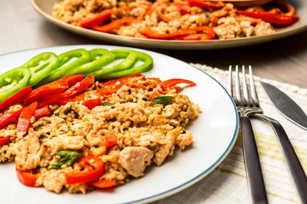 Keto Thai Turkey Stir Fry