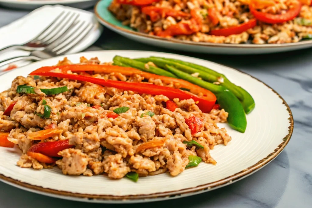 Keto Thai Turkey Stir Fry