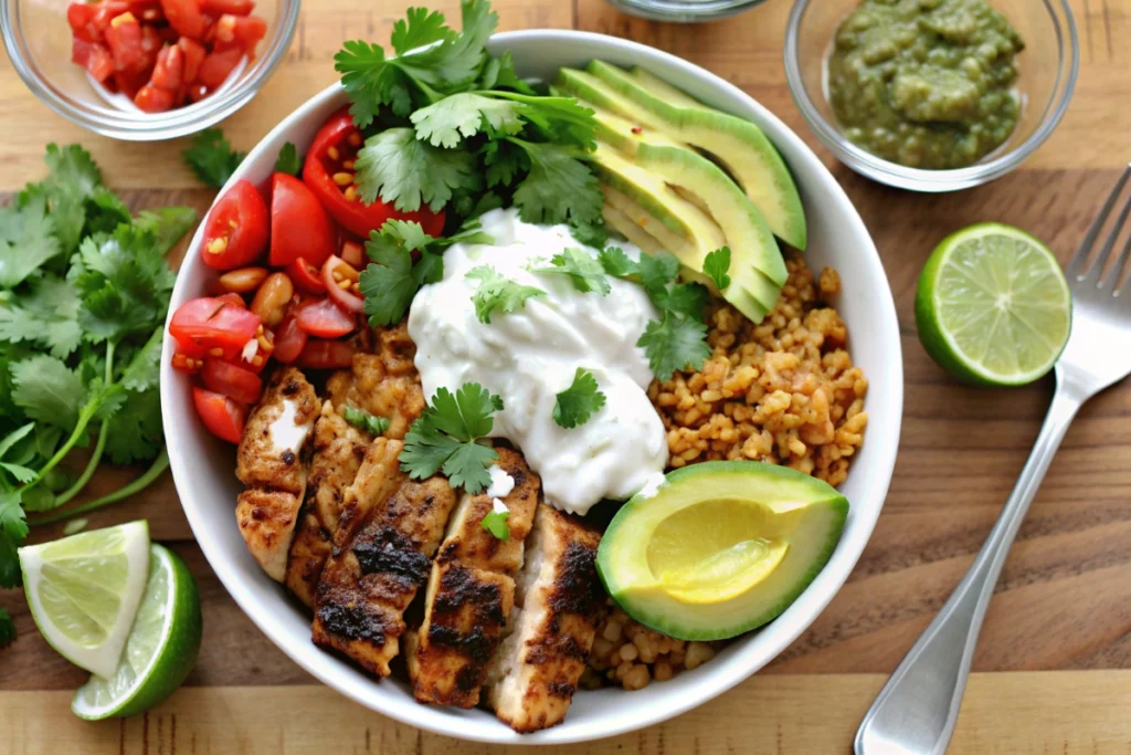 Lentil and Ground Turkey Protein Bowl