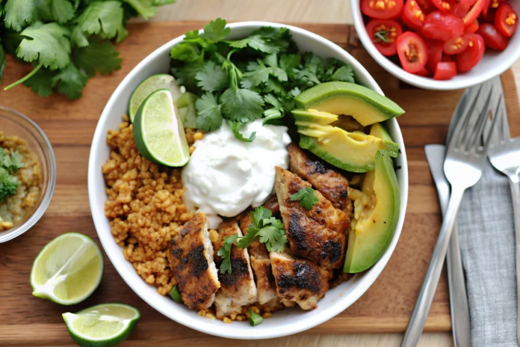 Lentil and Ground Turkey Protein Bowl