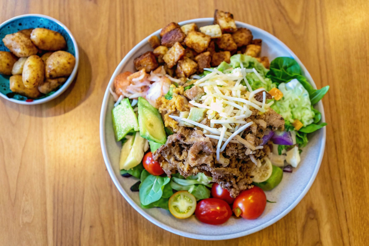 Loaded Burger Bowl
