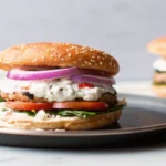 Mediterranean Turkey Burgers with Tzatziki