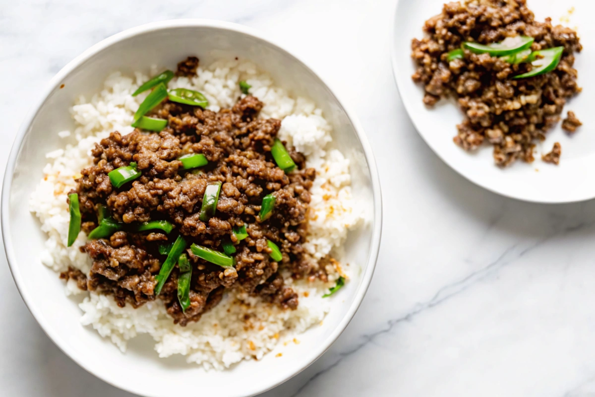 Mongolian Ground Beef