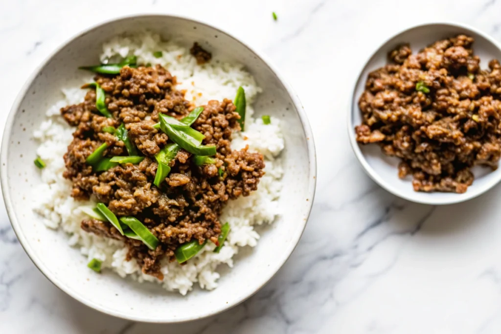 Mongolian Ground Beef