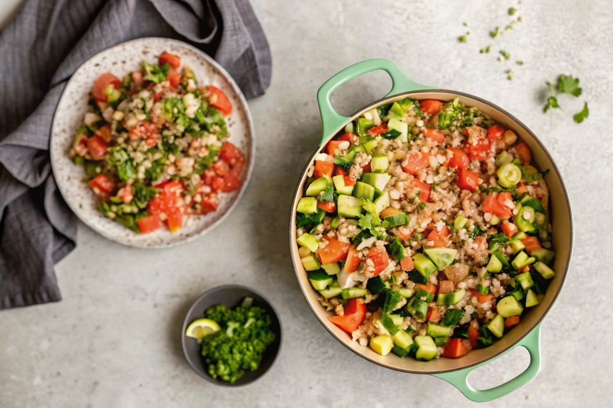 One-Pan Ground Turkey Protein Skillet