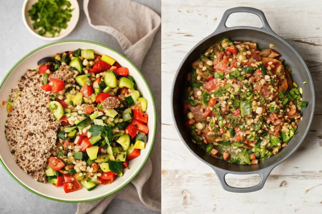 One-Pan Ground Turkey Protein Skillet