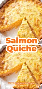 Easy Salmon Quiche Recipe – Flaky, Creamy & Perfect for Brunch!