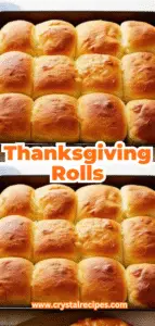 Fluffy Thanksgiving Rolls Recipe ✨ | Easy & Homemade Holiday Bread
