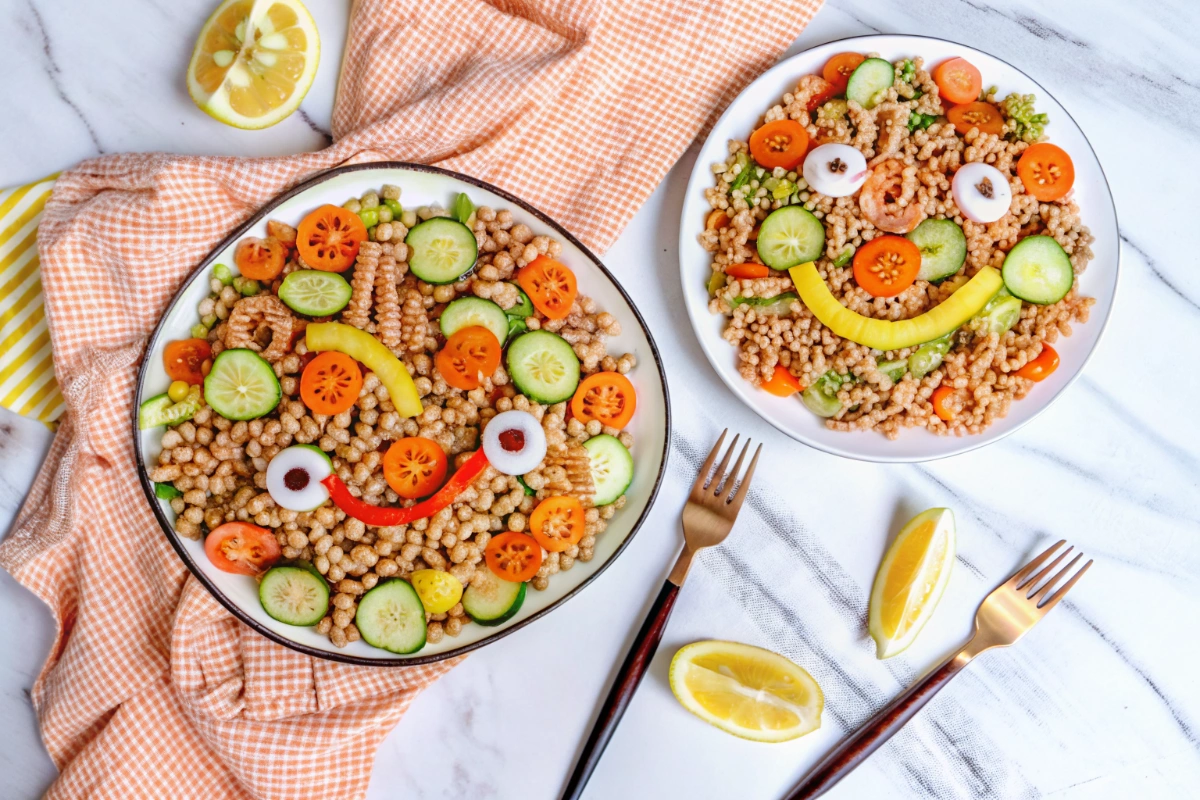 Spooky Pasta Salad