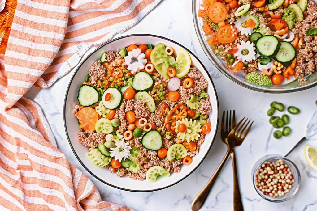 Spooky Pasta Salad