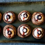 Stuffed Mushroom Eyeballs