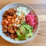 Sweet Potato and Cottage Cheese Turkey Taco Bowl