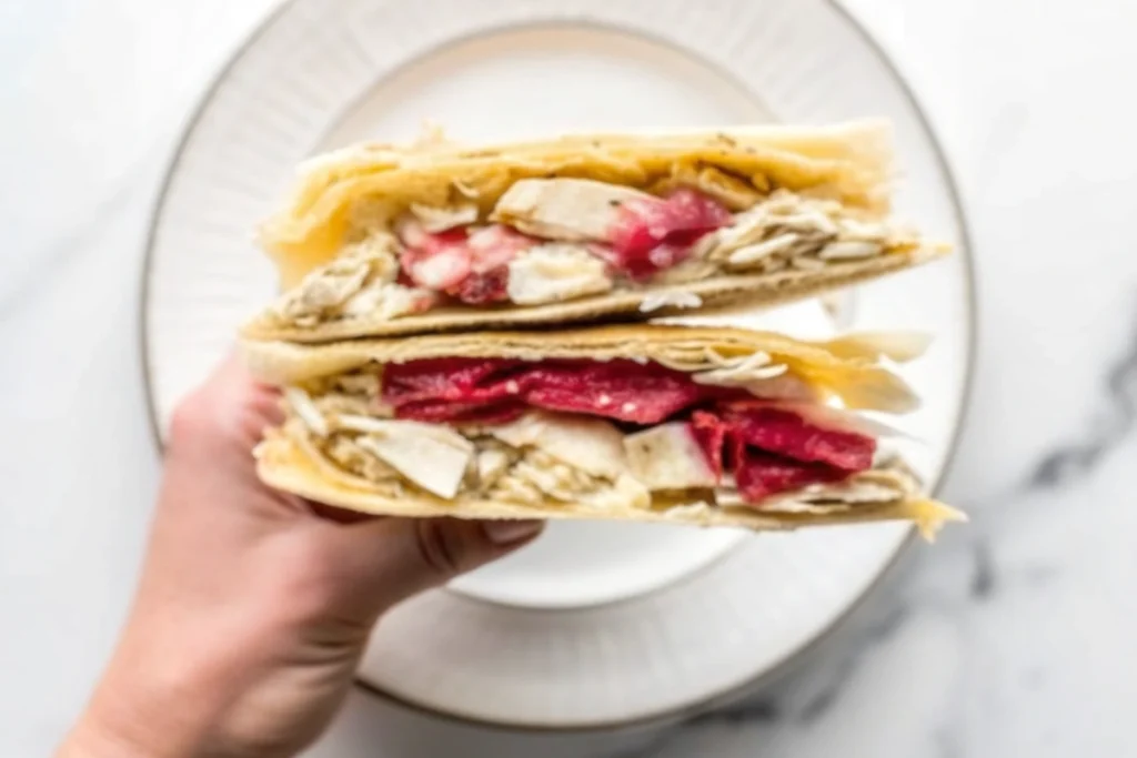Thanksgiving Leftovers Tortilla Wrap