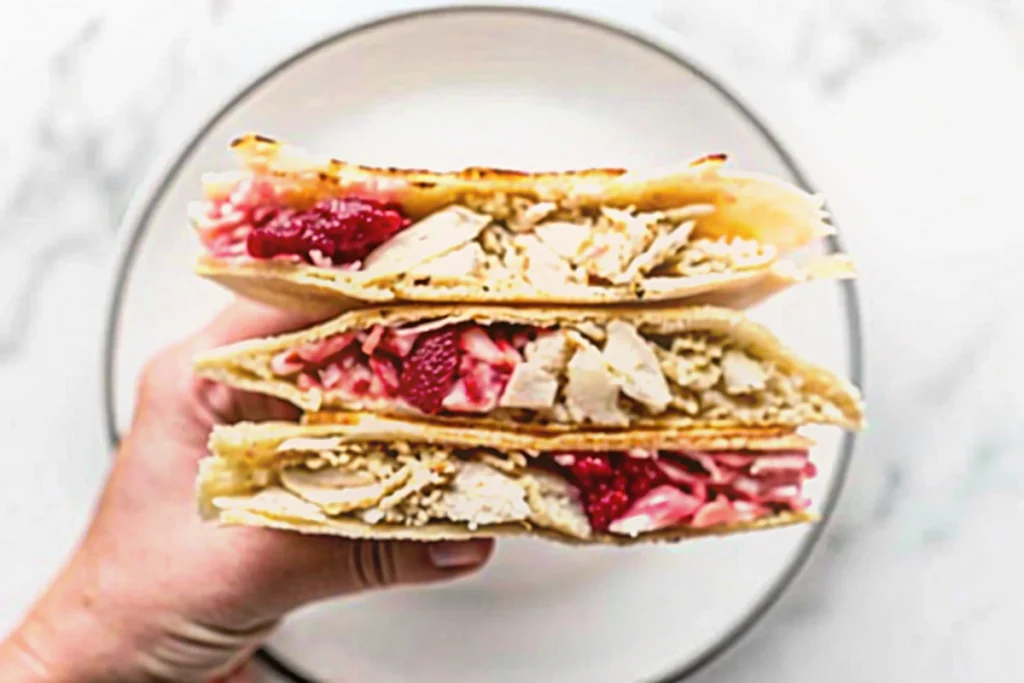 Thanksgiving Leftovers Tortilla Wrap