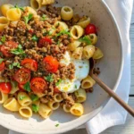 Turkish Pasta with Ground Turkey