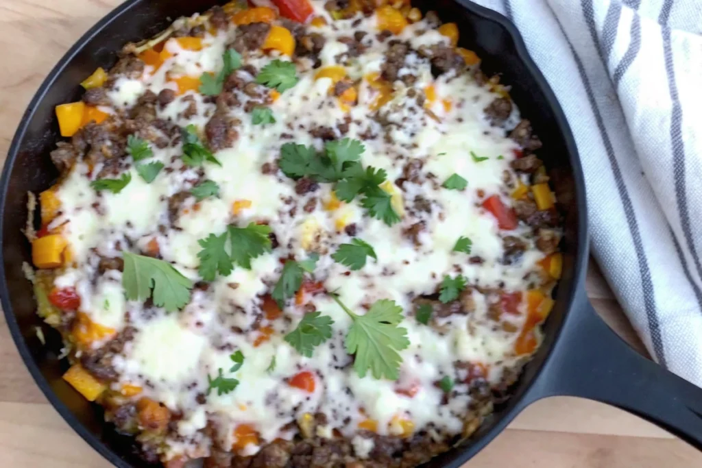 Unstuffed Peppers Skillet