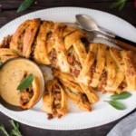 Vegan Thanksgiving Lentil Stromboli