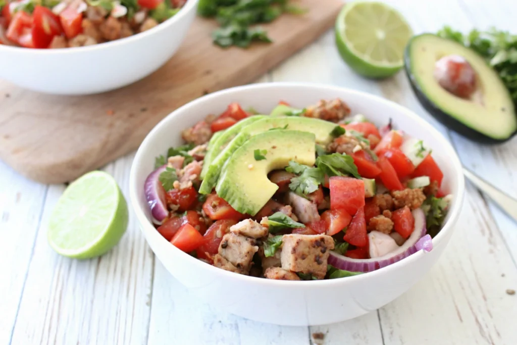 Whole30 Turkey Taco Salad