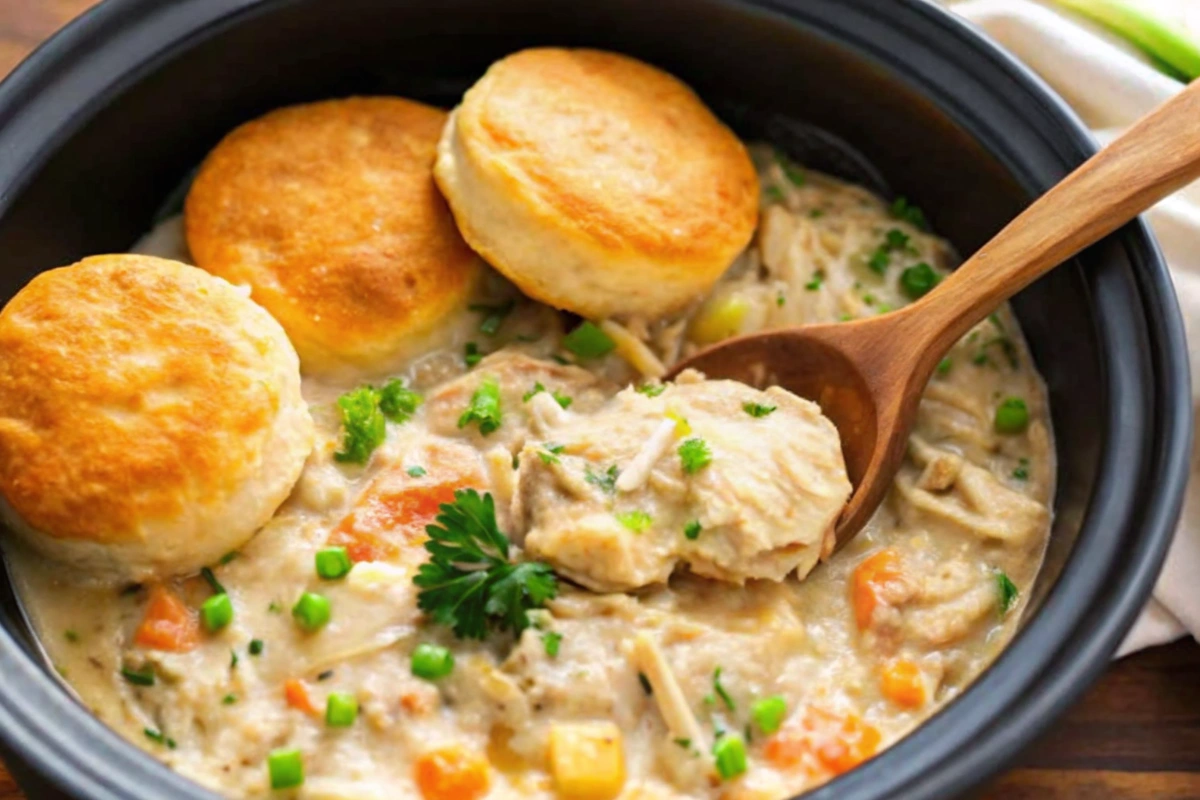 Best Slow Cooker Chicken Pot Pie