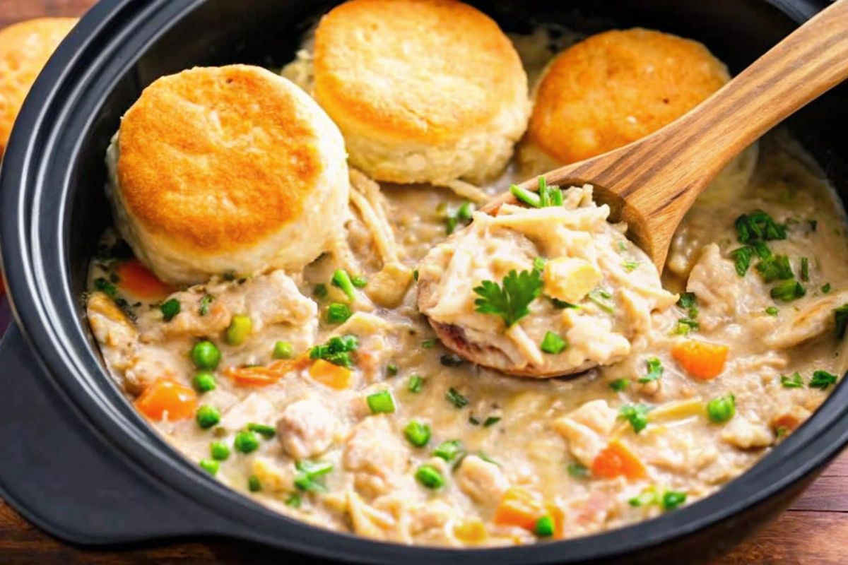 Best Slow Cooker Chicken Pot Pie