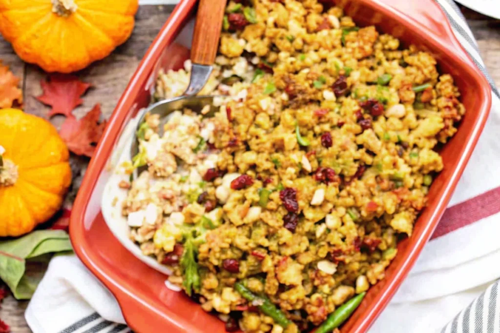 Best Thanksgiving Casserole with Stuffing