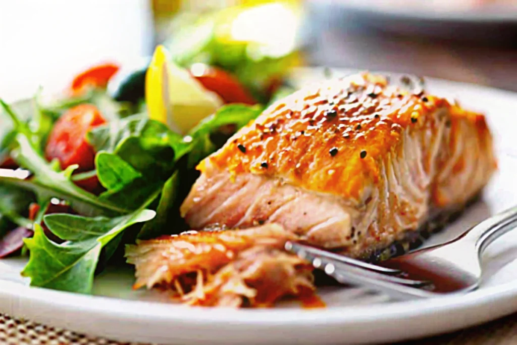 Brown Sugar Glazed Salmon
