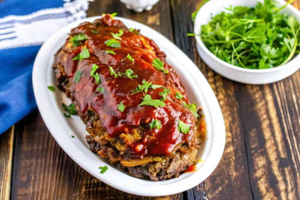 Caramelized Onion Meatloaf