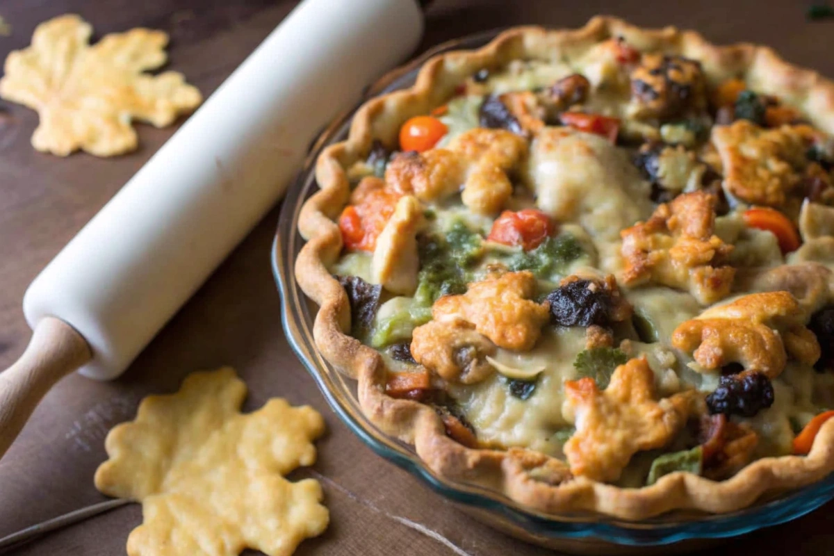Chick-Less Thanksgiving Pie