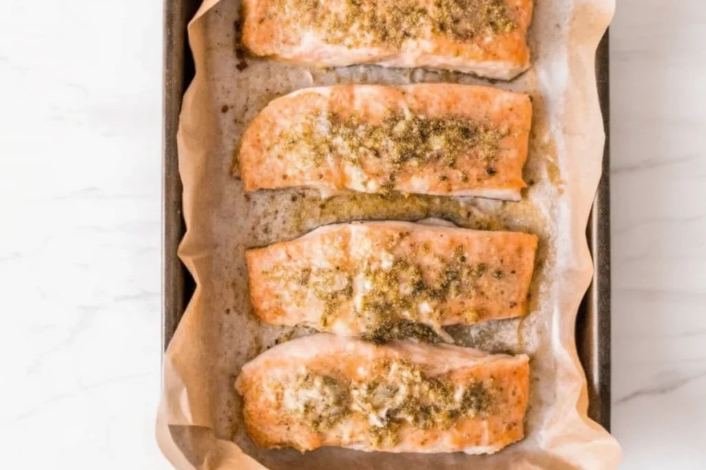 Costco Stuffed Salmon