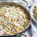 Creamy Canned Salmon Pasta
