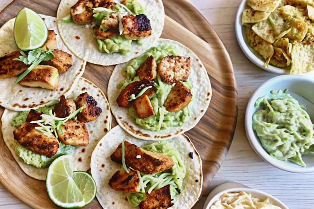 Crispy Salmon Tacos