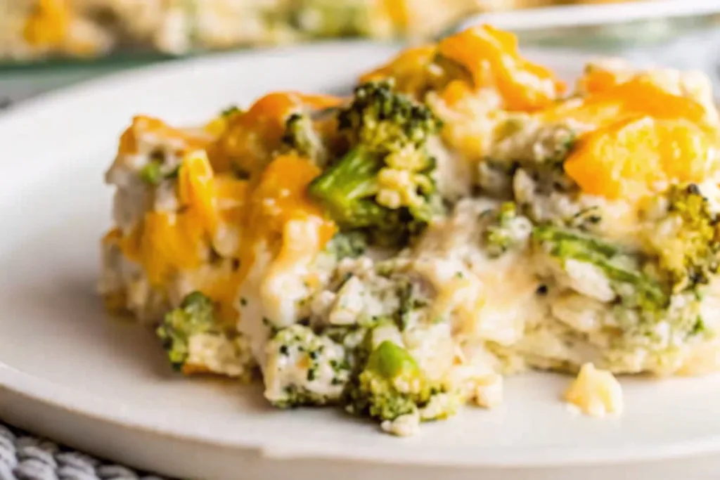 Crock Pot Cheesy Broccoli Chicken and Rice